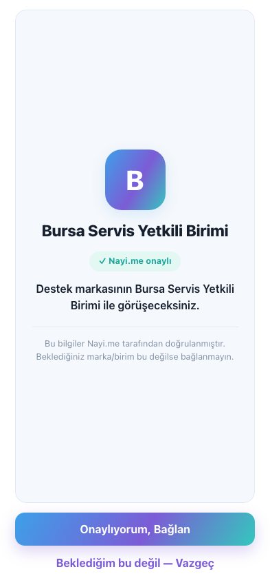 Firma onay kartı